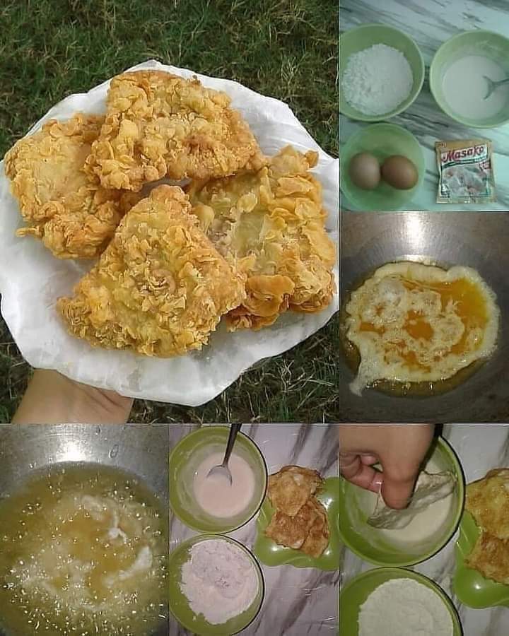 Hmm, Lezatnya Sarapan Pagi dengan Telur Dadar Krispi, Gurih dan Enak