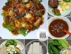 Hmm, Lezatnya Sarapan Pagi dengan Tahu Goreng Medan Plus Lontong