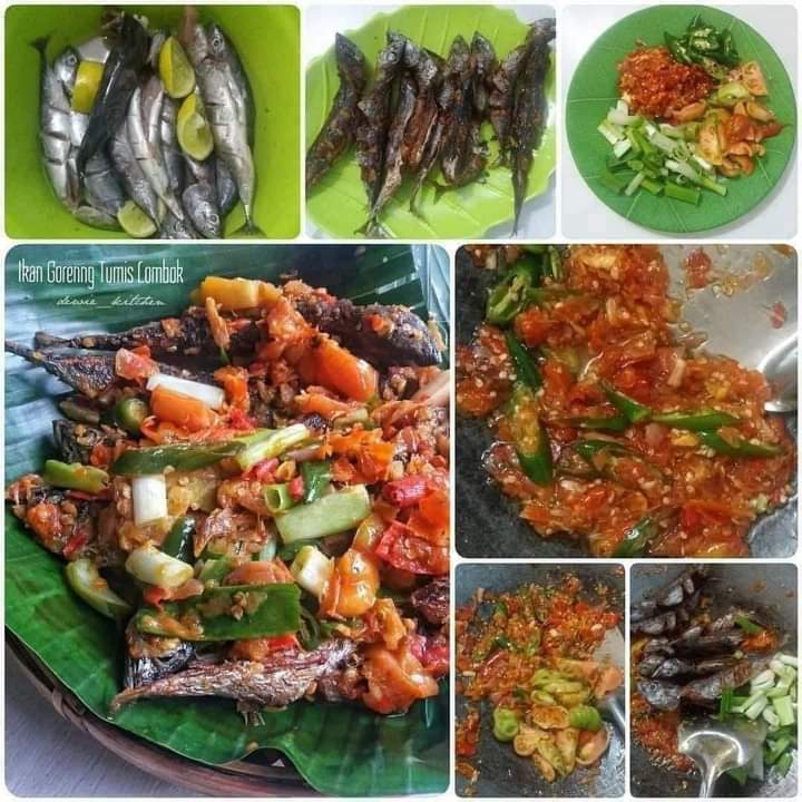 Menu Makan Siang Hari Ini, Ikan Goreng Tumis Lombok