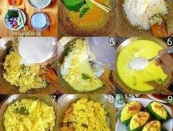 Hmm, Lezatnya Sarapan Pagi dengan Nasi Kuning, Lemak dan Wangi