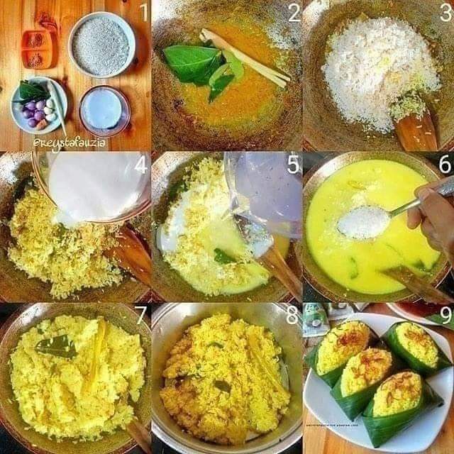 Hmm, Lezatnya Sarapan Pagi dengan Nasi Kuning, Lemak dan Wangi