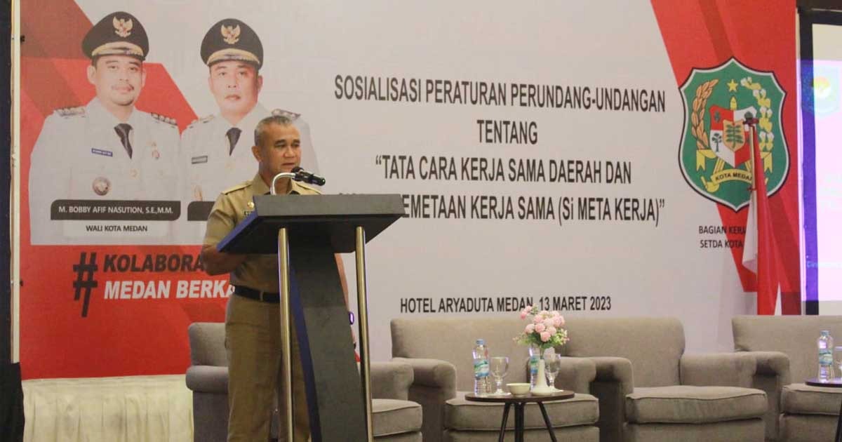 Wali Kota Medan Buka Sosialisasi Simeta Kerja