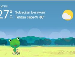 Cuaca Hari Ini, Selasa 14 Maret 2023, Medan Hujan Sedang Bakda Magrib