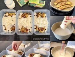 Hmm, Lezatnya Sarapan Pagi dengan Pisang Berendam Vla Keju