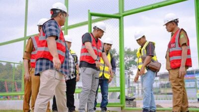 Revitalisasi Lapangan Gajah Mada Medan Selesai Sebelum Idul Fitri