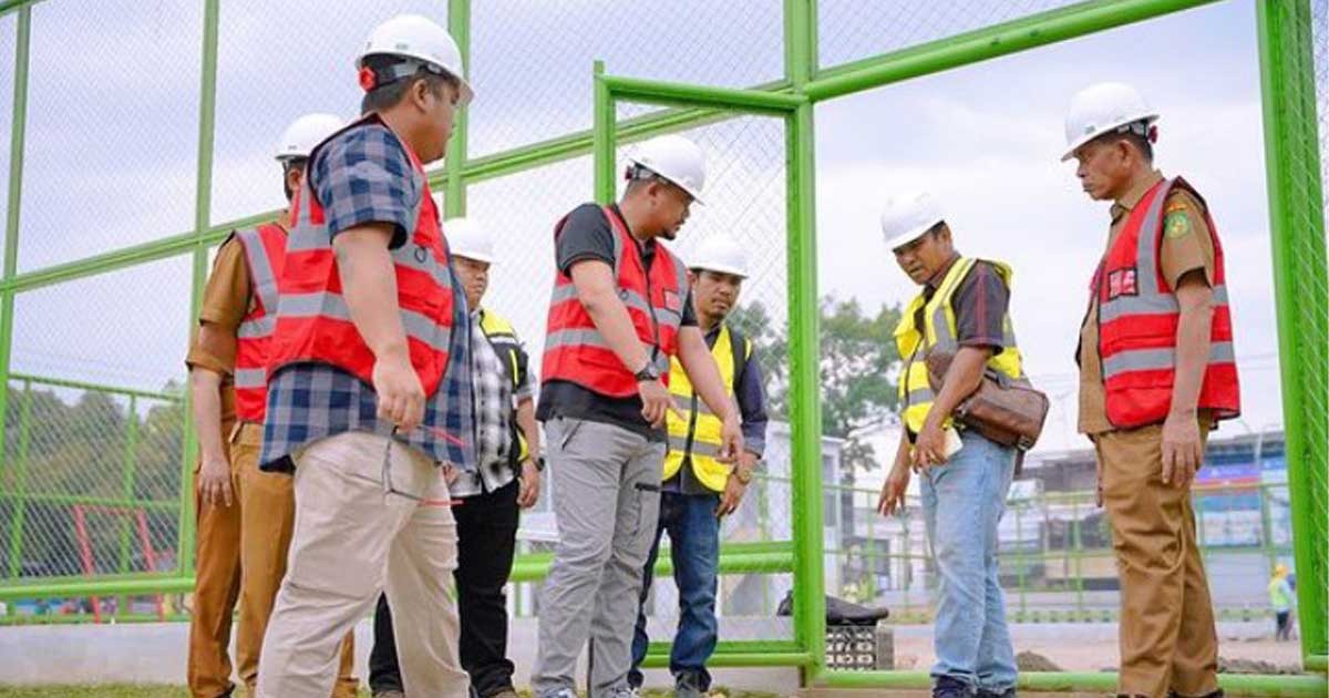 Revitalisasi Lapangan Gajah Mada Medan Selesai Sebelum Idul Fitri