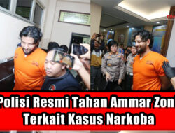Polisi Resmi Tahan Ammar Zoni Terkait Kasus Narkoba