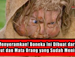 Menyeramkan! Boneka Ini Dibuat dari Rambut dan Mata Orang yang Sudah Meninggal