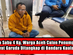 Bawa Sabu 4 Kg, Warga Aceh Calon Penumpang Pesawat Garuda Ditangkap