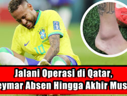 Jalani Operasi di Qatar, Neymar Absen Hingga Akhir Musim