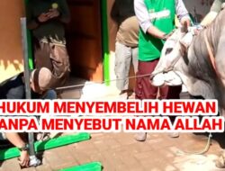 Hukum Menyembelih Hewan, Tanpa Menyebut Nama Allah
