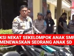 Aksi Nekat Sekelompok Anak SMP Menewaskan Seorang Anak SD