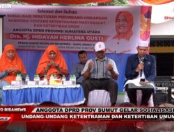 Herlina Anggota DPRD Sumut Laksanakan Sosialisasi Ranperda di Simalungun