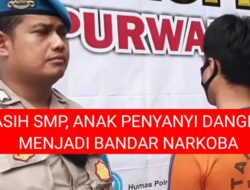 Masih SMP, Anak Penyanyi Dangdut Menjadi Bandar Narkoba