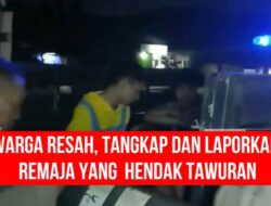 Warga Resah, Tangkap dan Laporkan Remaja yang Hendak Tawuran