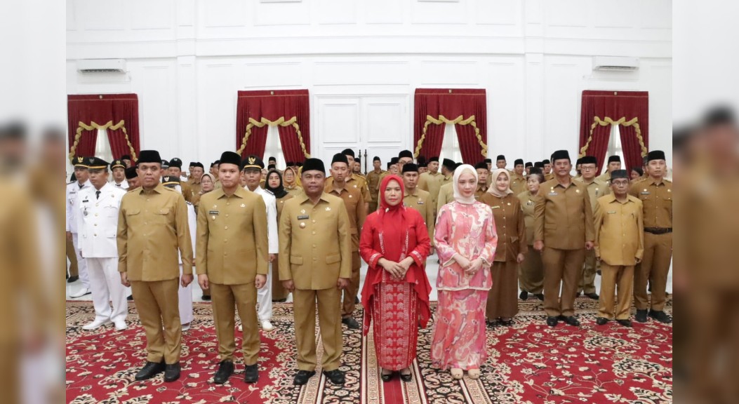 Pelantikan Pejabat Pemkab Sergai : Ini Pesan Bupati Darma