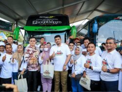 Wali Kota Medan Lepas 2 Ribuan Pemudik