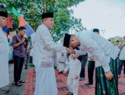 Gubernur Edy Rahmayadi Salat Idulfitri Bersama Ribuan Masyarakat di Lapangan Cadika Medan, Momen Silaturahmi dan Saling Berbagi