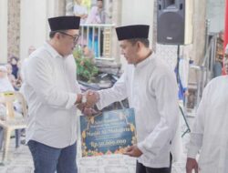 Pemko Medan Serahkan Bantuan Untuk Pembangunan Masjid Al-Muhajirin