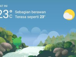 Cuaca Hari Ini, Senin 3 April 2023, Medan Hujan Ringan di Sore Hari