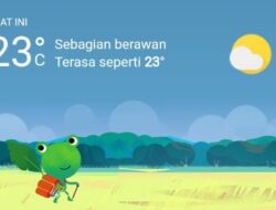 Cuaca Hari Ini, Rabu 5 April 2023, Medan Hujan di Pagi Hari