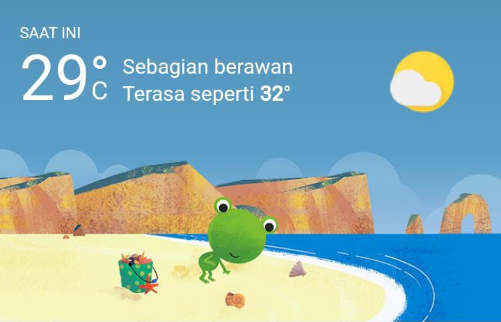 Cuaca Hari Ini, Senin 10 April 2023, Medan Hujan Ringan di Malam Hari sekira Pukul 19.00 WIB