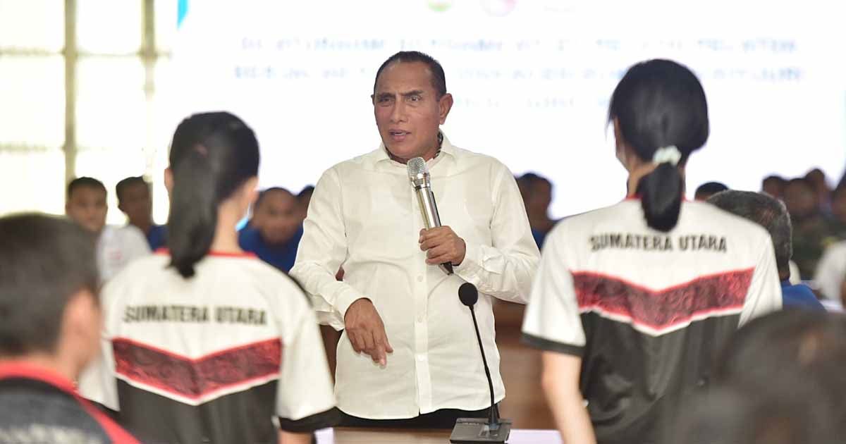 Silaturahmi dengan Para Atlet, Edy Rahmayadi : Kalian Harus Jadi Pemenang di PON XXI