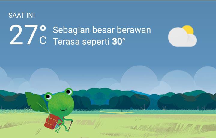 Cuaca Hari Ini, Jumat 14 April 2023, Medan Hujan Ringan Sampai Sedang