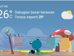 Cuaca Hari Ini, Senin 17 April 2023, Medan Hujan Ringan di Malam Hari