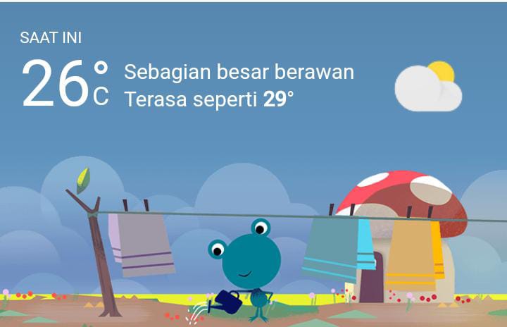 Cuaca Hari Ini, Senin 17 April 2023, Medan Hujan Ringan di Malam Hari