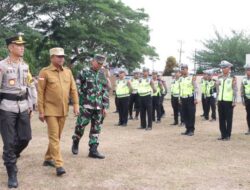 Upacara Gelar Pasukan Operasi Ketupat : Bupati Sergai Bacakan Amanat Kapolri