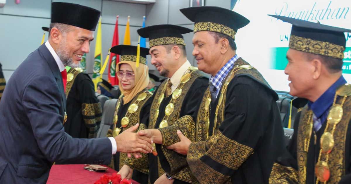 UISU Kukuhkan Prof Mustamam Jadi Guru Besar, Ijeck : Tingkatkan Kepercayaan Masyarakat