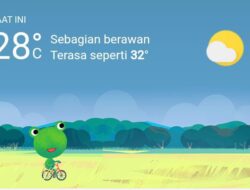 Cuaca Hari Ini, Minggu 23 April 2023, Medan Hujan di Siang dan Malam