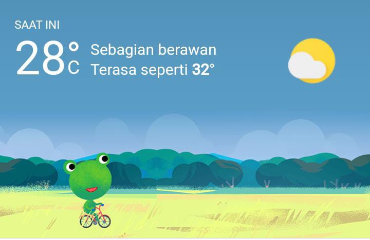 Cuaca Hari Ini, Minggu 23 April 2023, Medan Hujan di Siang dan Malam