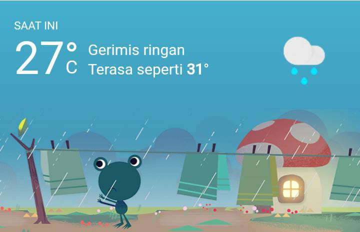 Cuaca Hari Ini, Rabu 26 April 2023, Medan Hujan Ringan dari Siang Hingga Malam