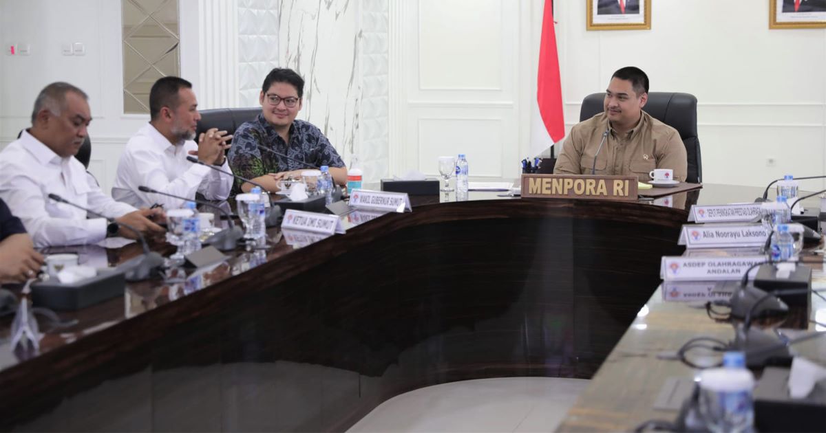 Temui Menpora, Wagub Musa Rajekshah Dapat Dukungan, Terkait Rally dan Bukit Lawang Trail Run