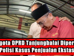 Anggota DPRD Tanjungbalai Diperiksa Polisi Kasus Penjualan Ekstasi