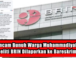 Ancam Bunuh Warga Muhammadiyah, 2 Peneliti BRIN Dilaporkan ke Bareskrim Polri