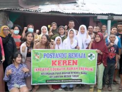 Kelurahan Pulo Brayan Bengkel Baru Gelar Posyandu Remaja