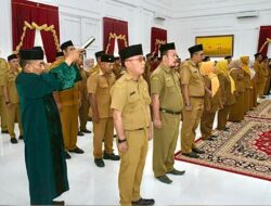 Lantik 71 Pejabat Pengawas, Wabup Sergai Singgung Masalah Sampah