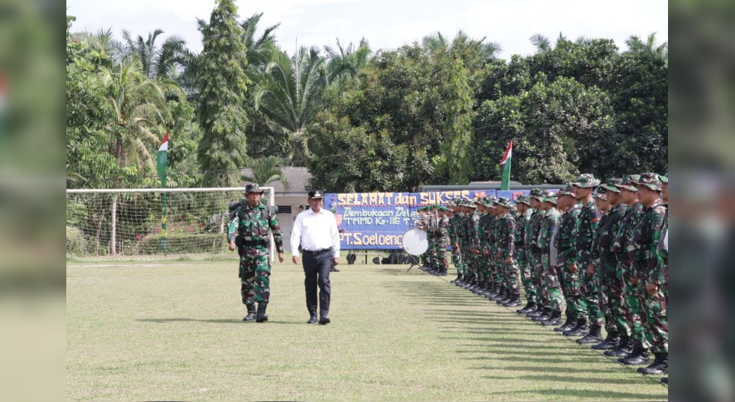 Bupati Sergai Sebut TMMD Bantu Pembangunan Infrastruktur