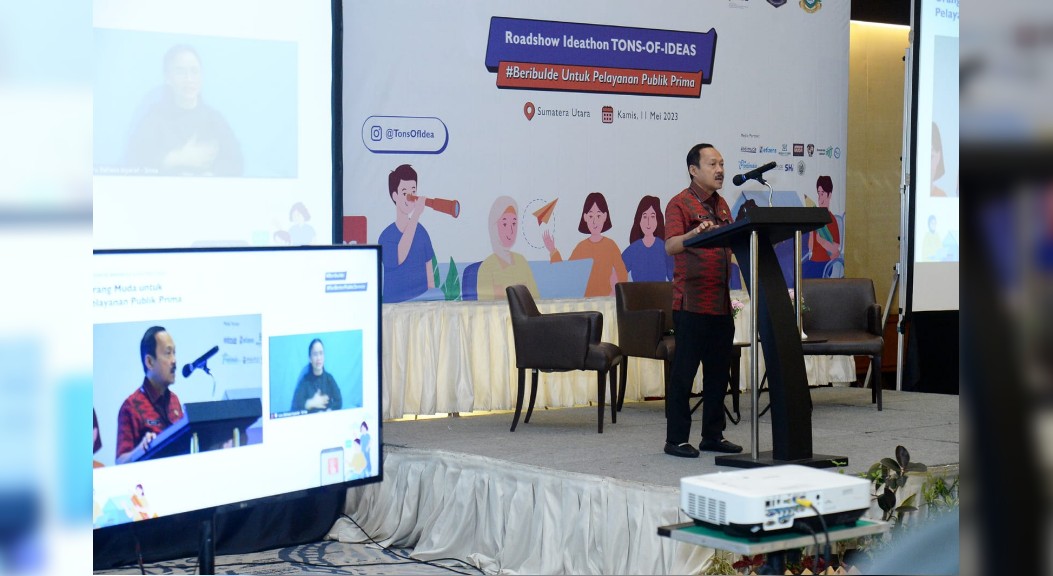 Roadshow Ideathon Tons of Ideas, Pemprov Sumut Berharap Banyak Ide Kreatif dari Orang Muda untuk Pelayanan Publik Prima