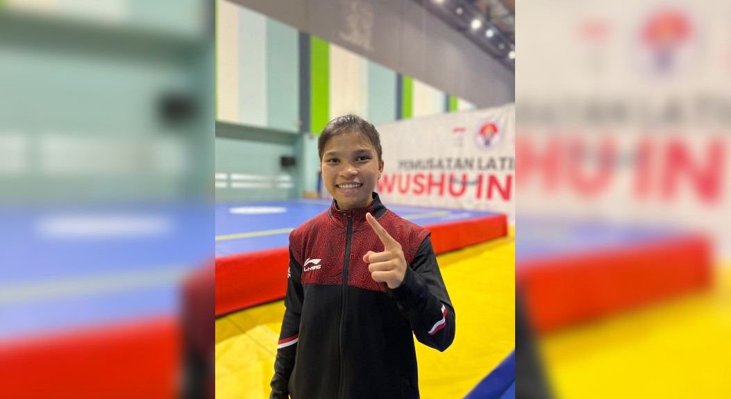 Kadisporasu Ucapkan Selamat Untuk Rosa, Atlet Wushu Peraih Emas SEA Games