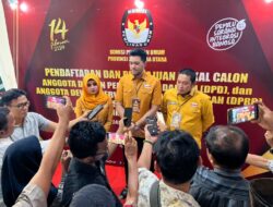 Diiringgi Betor, DPD Partai Hanura Sumut Daftarkan Bacaleg ke KPUD Sumut, Ini Kata El Adrian Shah 