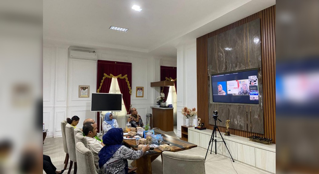 Pemkab Sergai Ikuti Webinar Kemendagri Tentang Pilkada Serentak 2024