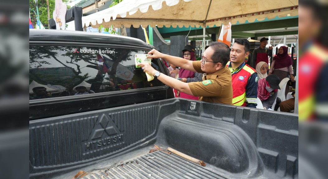 Warga Medan Antusias Ikuti Uji Emisi Kendaraan Bermotor