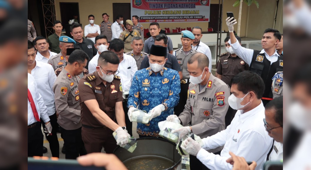 Pemkab Sergai Ajak Pihak Terkait Berantas Penyalahgunaan Narkoba