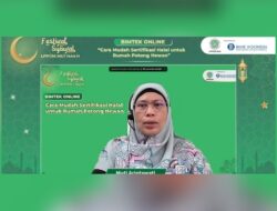 Festival Syawal LPPOM MUI Dorong RPH Segera Kantongi Sertifikasi Halal