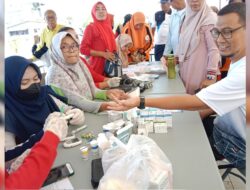 Dinkes P2KB Batu Bara Gelar Pengukuran Kebugaran Calhaj