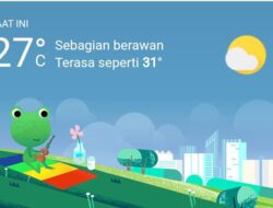 Cuaca Hari Ini, Senin 1 Mei 2023, Medan Hujan Ringan dari Sore Hingga Malam